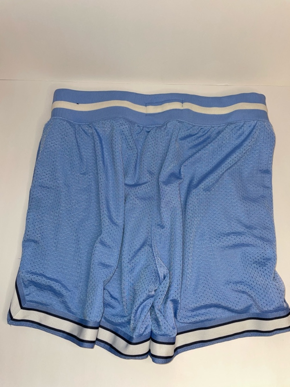 NWOT Abercrombie & Fitch Light Blue Mesh Athletic Shorts.  Size M - Picture 3 of 3